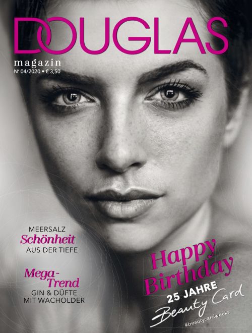 Cover des Douglas Beauty Card Magazins Ausgabe 04/2020
