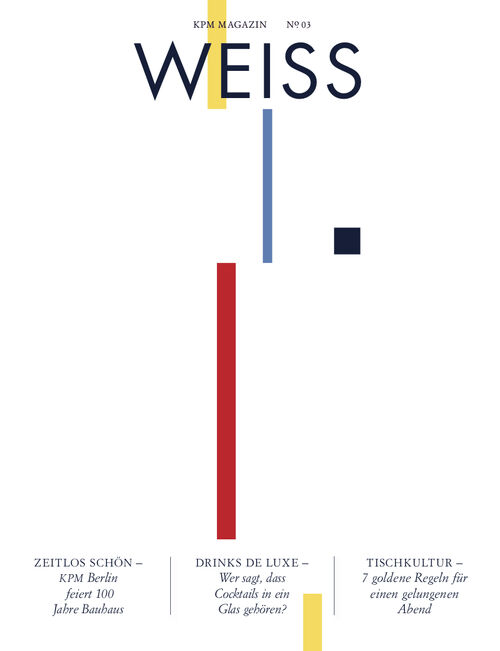 Cover des WEISS Magazins 2019
