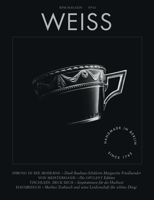 Cover of the KPM magazine WEISS 2018