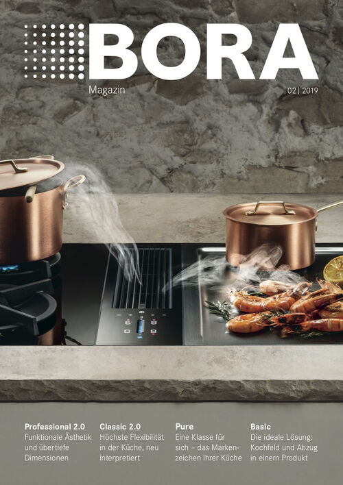 Cover des BORA Magazins 02/2019