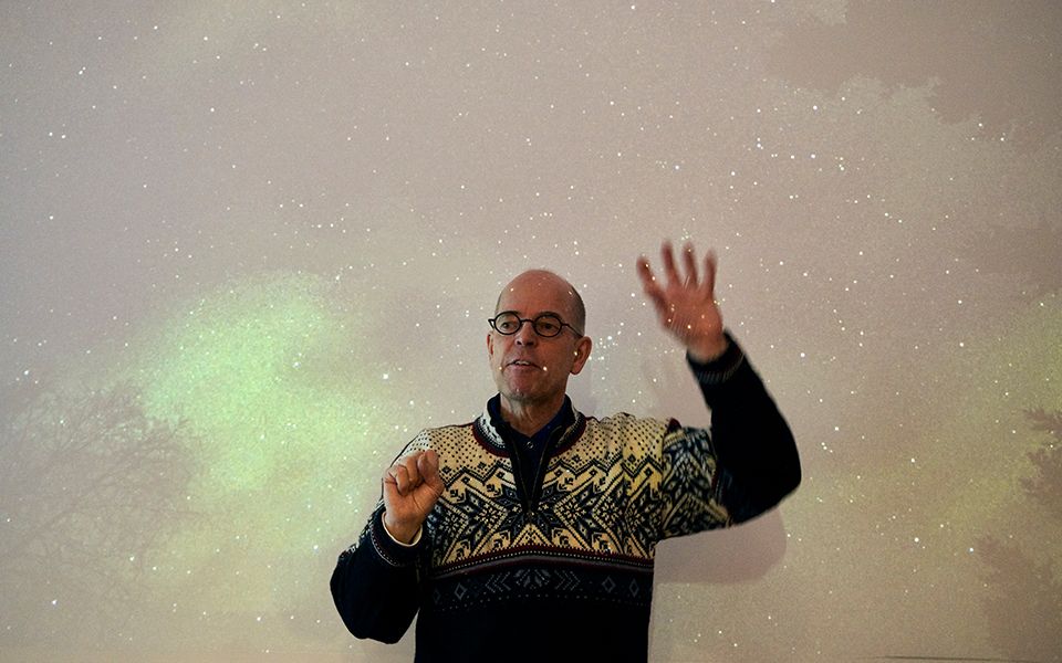 Space physicist Dr. Esa Turunen explains the origin of northern lights