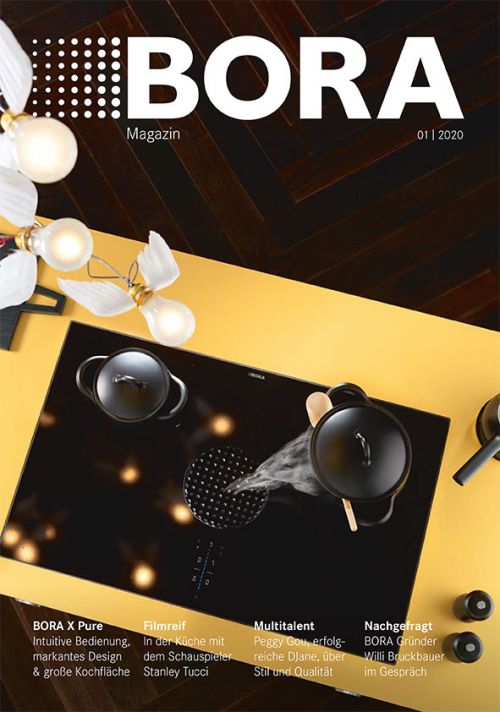 Cover BORA Magazin 01/2020