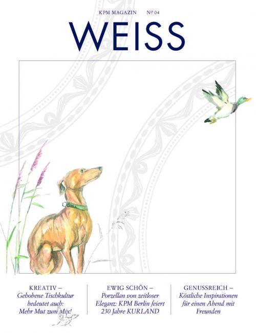 Cover of the WEISS magazine 2020