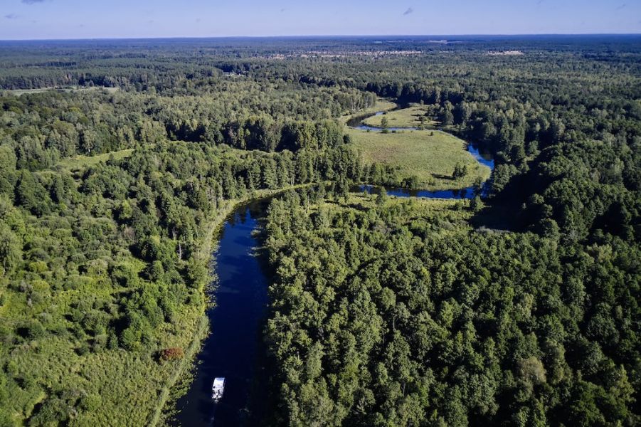 View over the nature park