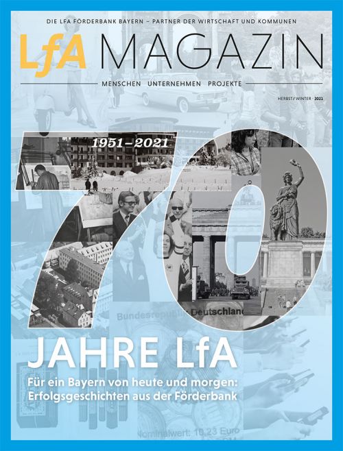 Cover des LfA Magazin 02/2021