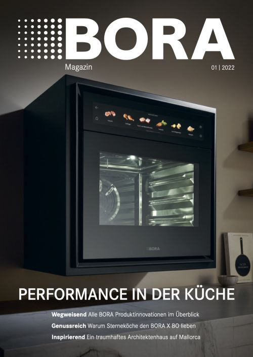 Cover BORA Magazin 01/2022